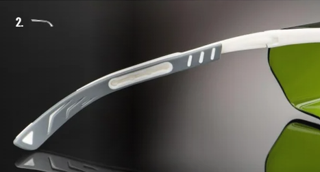 Univet 5X7 laser safety glasses UL-1016